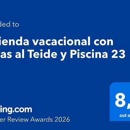 Apartman Con Vistas Al Teide Y Piscina 23